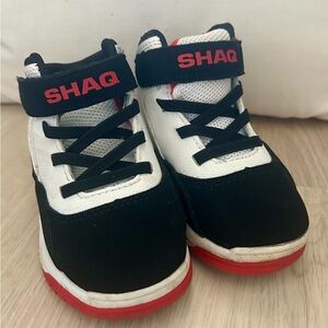 Black and White High-Top Sneakers